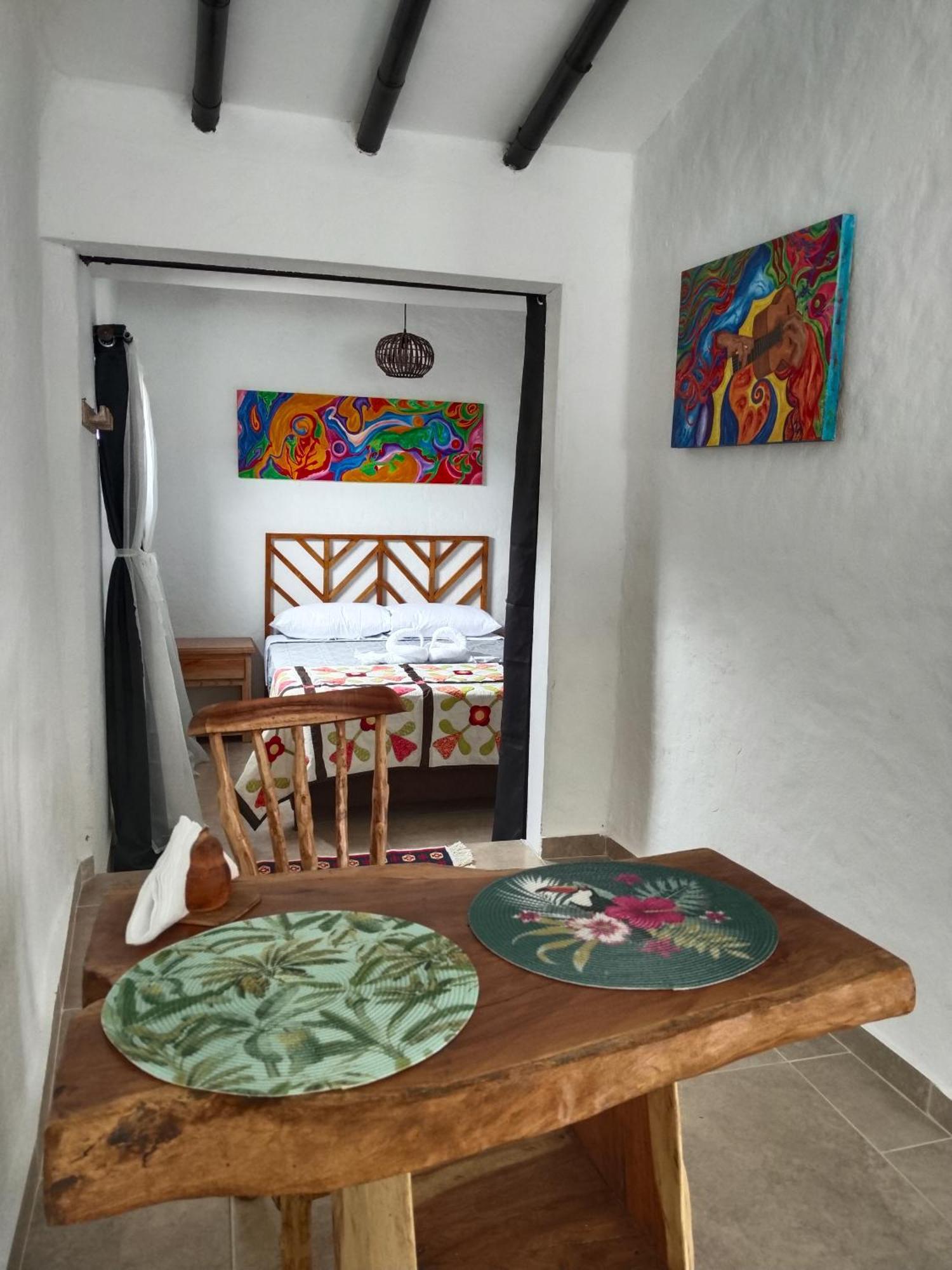 Apartaestudios La Baranda Salento Bagian luar foto